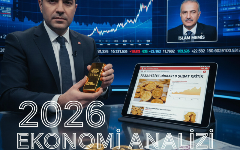 Economic analysis with gold and charts